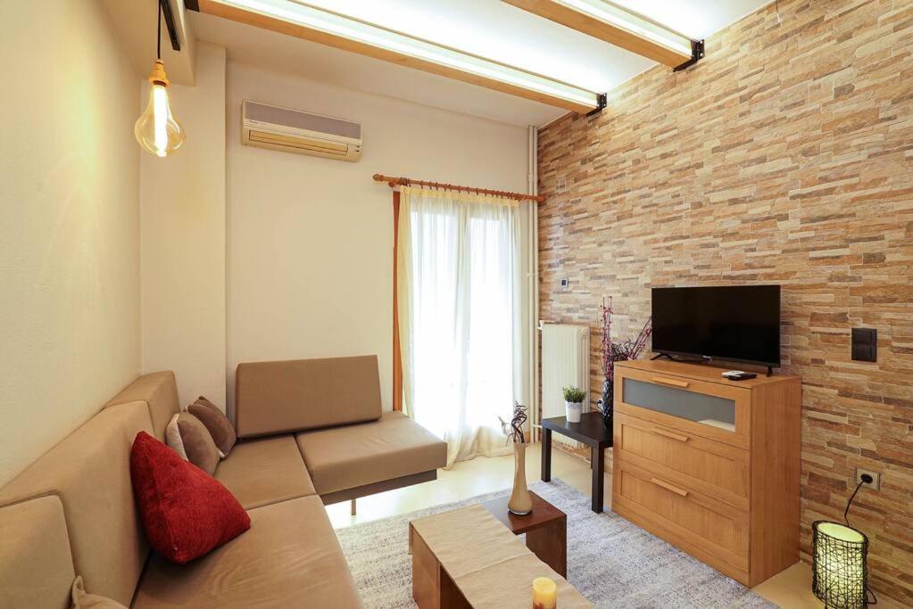 Cozy Athens Apartment / 2' From Metro Station Εξωτερικό φωτογραφία